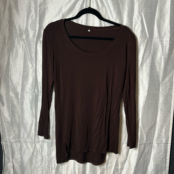 NWOT Florboom Women’s Casual Tshirt Long Sleeve Scope Neck - Picture 1 of 6